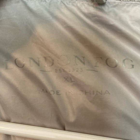 LONDON FOG LIGHT WEIGHT PACKABLE DOWN QUILTED PURPLE COAT JACKET XL RN #79675 - Picture 7 of 10